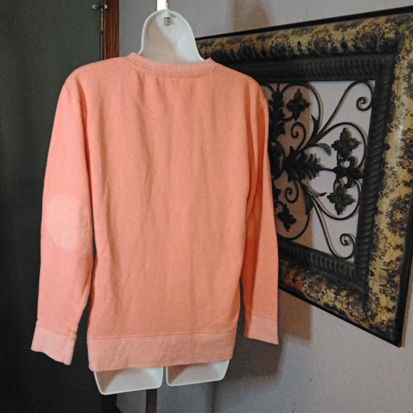 L.A.T Apparel Women's Orange Sweatshirt Sz S- " You're so Golden" Logo - Picture 5 of 10